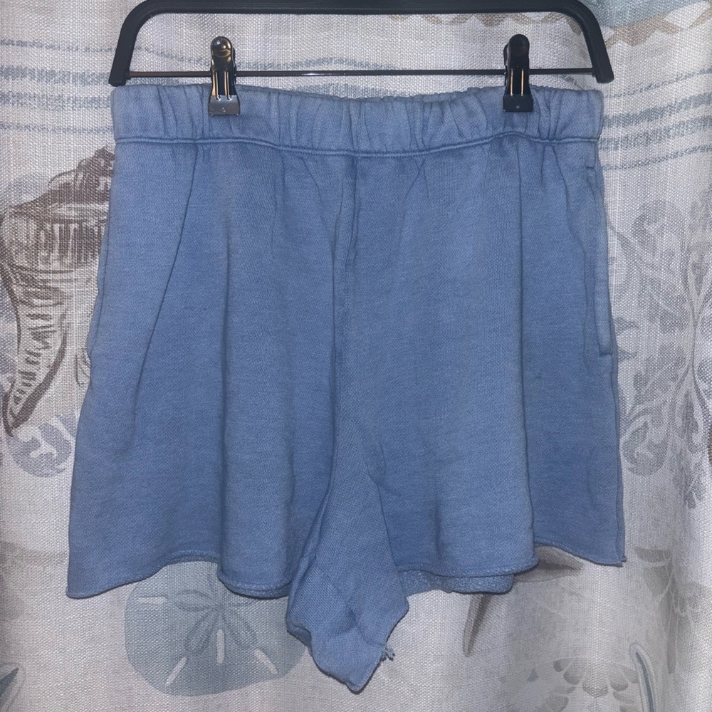 Aerie Soft Blue Lounge Shorts